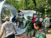 TNI Turun Tangan, Jembatan Penghubung di Kudus Ini Jadi Harapan Baru 1.000 Warga