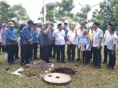 Wagub Jateng dan Bupati Kudus Tinjau 15 Sumur Resapan CSR PT Sukun