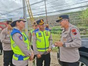 Tanggul Sungai Tuntang Jebol, Polda Jawa Tengah Pastikan Arus dan Distribusi Logistik Aman Jelang Lebaran