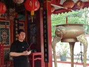 Ritual Sembahyang Dewa Bumi Naik Warnai Persiapan Tahun Baru Imlek di Klenteng Hok An Bio Purwodadi