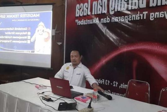 Dosen USM Jadi Narasumber dalam Bimbingan Teknis E-Purcashing