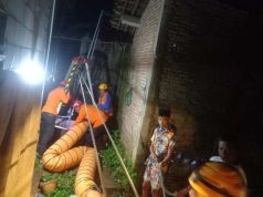 Biyanti Berhasil Dievakuasi Usai Terjebur Sumur Berkedalaman 15 Meter