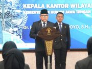 Lantik 7 Pejabat Non Manajerial, Kakanwil Kemenkum Jateng Tekankan Integritas dan Profesionalisme