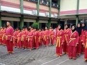 Tapak Suci Pimda Jepara adakan Ujian Kenaikan Tingkat, Diikuti 80 Siswa