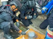 Tim Gegana Satbrimob Polda Jateng Musnahkan Bahan Peledak di Tembalang Semarang