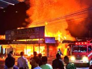Api Membakar Kompleks Perniagaan di Barat Pasar Baturetno