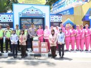 Kapolres Kebumen dan Bhayangkari Pantau Pos Operasi Ketupat Candi