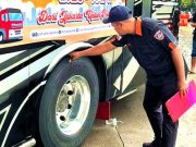 Menggelar Ramp Check dan Memeriksa Kesehatan Awak Kendaraan