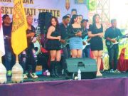 Halalbihalal Para Pesilat Dimeriahkan dengan Sajian Musik Panggung