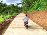 Pembangunan Jalan Hasil TMMD Selesai 100 Persen