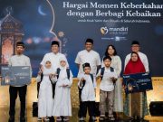 Buka Puasa Bersama Bank Mandiri Dibarengi Pemberian Santunan dan Khitanan Massal