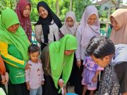 Mahasiswa KKN UNU Purwokerto Latih Perempuan Desa Pucungbedug Inovasi Usaha Sabun Cuci Piring