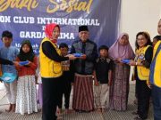 Lions Club, Pemuda Prima dan Garda Prima Kolaborasi Bagikan Santunan bagi Anak Yatim dan Kacamata Plus Gratis