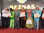 Jelang Lebaran, Baznas Wonosobo Salurkan 1.260 Paket Sembako dan Tasharufkan Rp 185 Juta untuk Imam Masjid