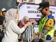 Polres Wonosobo Gelar Pasar Murah, Warga Antusias Beli Beras dan Minyak