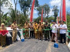 Jembatan Menawan Kudus Kembali Dibuka, Bupati Sam’ani: Akses Vital Warga Kini Sudah Aman Dilalui