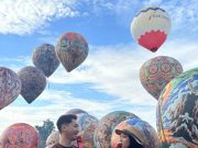 Kemeriahan Puncak Festival Mudik 2026, Tradisi Penerbangan Balon Udara Tradisional Wonosobo Makin Mendunia