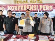 Satresnarkoba Polres Tegal Kota Ungkap 8 Kasus Narkoba, Amankan 9 Tersangka