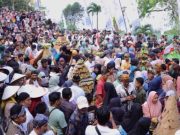 Kirab Sewu Kupat Sunan Muria Kudus Meriah, 18 Gunungan Kupat Diarak di Lereng Muria