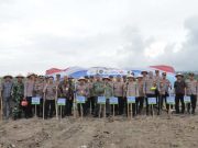 Ngabuburit Produktif, Polres Grobogan Tanam Jagung Kwartal I 2026 Bersama Petani Sumberjatipohon