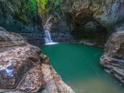 Lagi Eksotika Sumba Timur, Air Terjun Waimarang dengan Kolam Berair Biru Kehijauan