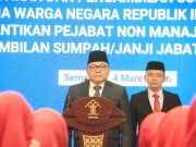 96 Notaris Dilantik, Seorang WNI Disumpah dan Analis Hukum Muda Dikukuhkan