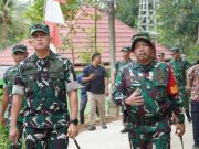 Tinjau Rabat Beton TMMD Kebumen, Pangdam IV/Diponegoro Beri Apresiasi
