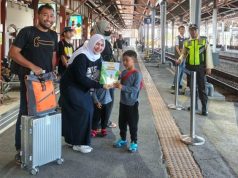 Balai Bahasa Jateng Gelar ‘Mudik Asyik Baca Buku’ di Stasiun Tawang