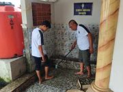 Sambut Hari Bakti Pemasyarakatan Ke- 62, Lapas Semarang Gelar Resik-Resik Lingkungan