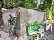 Komandan Satgas TMMD Pastikan Desa Somagede Memiliki Akses Air Bersih Layak