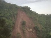 Bukit Setinggi 100 Meter Longsor, Akses Tempur Damarwulan Terputus