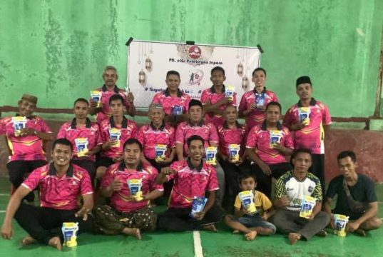 Rayakan Harlah ke-6, Komunitas PB eLGi Santuni Anak Yatim di Akbar Stadium