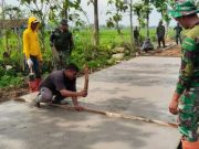 Teknik Sederhana, Hasil Maksimal: Satgas TMMD Sragen Pasang Penyekat Kayu