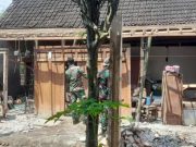 TMMD Sragen Bongkar Rumah Tak Layak, Bangun Hunian Aman untuk Warga