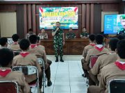 Wasbang TMMD Sragen Tanamkan Nasionalisme dan Bahaya Narkoba