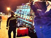 Diduga Sopir Ngantuk, Truk Tabrak Pohon Seorang Meninggal