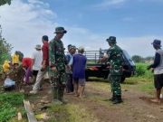 Anggota Satgas TMMD Supriyanto Kejar Ketepatan Waktu Pembangunan Jalan Desa Puro