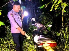 Menemukan Sepeda Motor yang Diterlantarkan di Hutan