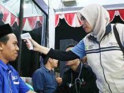 Dinkes Batang Cek Kesehatan Pengemudi Bus Calon Haji