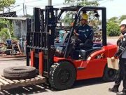 Kebutuhan Operator Forklift Meningkat, Disnaker Batang Kirimkan Warga Ikuti Pelatihan