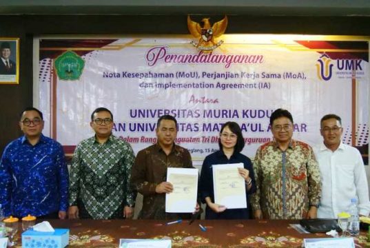 Perkuat Sinergi Digital, UMK Teken MoU dengan UNIBA dan UNMA