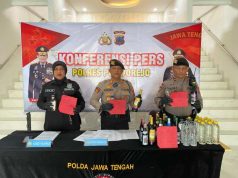 Polres Purworejo Pastikan Kondusivitas Teritorialnya Dari Peredaran Miras