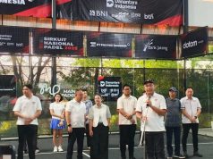 Kota Semarang Tuan Rumah Sirnas Padel 2026, Pacu Sport Tourism Daerah