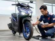 Pemakai Sepeda Motor Agar Cek Ban Kendaraan Usai Mudik, Ini Indikasinya