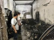 Kebakaran Dini Hari di Grobogan: Rumah dan Toko Ludes, Kerugian Capai Setengah Milyar