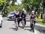 Inspiratif! DPRD Grobogan Kampanyekan Hidup Sehat dan Hemat Energi Lewat Gowes