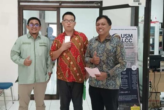 Pusat Bahasa dan Budaya Universitas Semarang Jajaki Kerja Sama dengan Enle Indonesia Tech