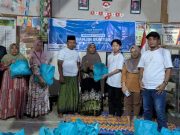 NHF Salurkan Bantuan ke Warga Terdampak Banjir di Trimoyo Demak