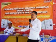 Kemenkum Jateng Lakukan Pendampingan Pembinaan KI Merek Kolektif Kerupuk Keyel di Pemalang