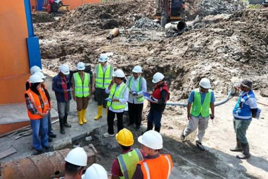 Tim PKM Dosen Teknik Sipil USM Beri Pendampingan Pekerja Proyek Gudang Bulog Demak